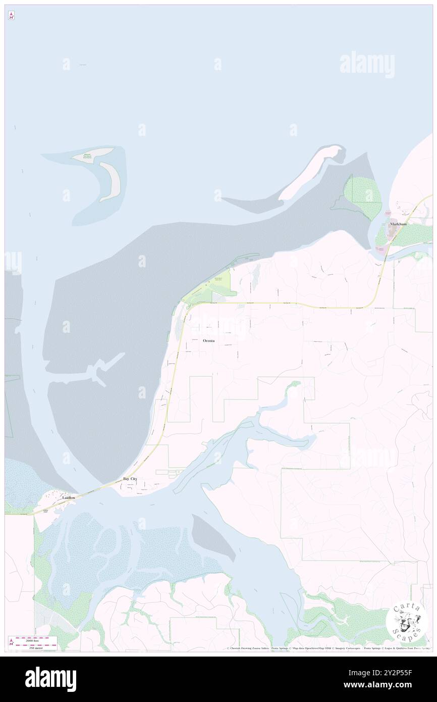 Ocosta, USA, USA, Washington, n 46 53' 19'', S 124 2' 18'', Karte, Cartascapes Map, veröffentlicht 2024. Erkunden Sie Cartascapes, eine Karte, die die vielfältigen Landschaften, Kulturen und Ökosysteme der Erde enthüllt. Reisen Sie durch Zeit und Raum und entdecken Sie die Verflechtungen der Vergangenheit, Gegenwart und Zukunft unseres Planeten. Stockfoto