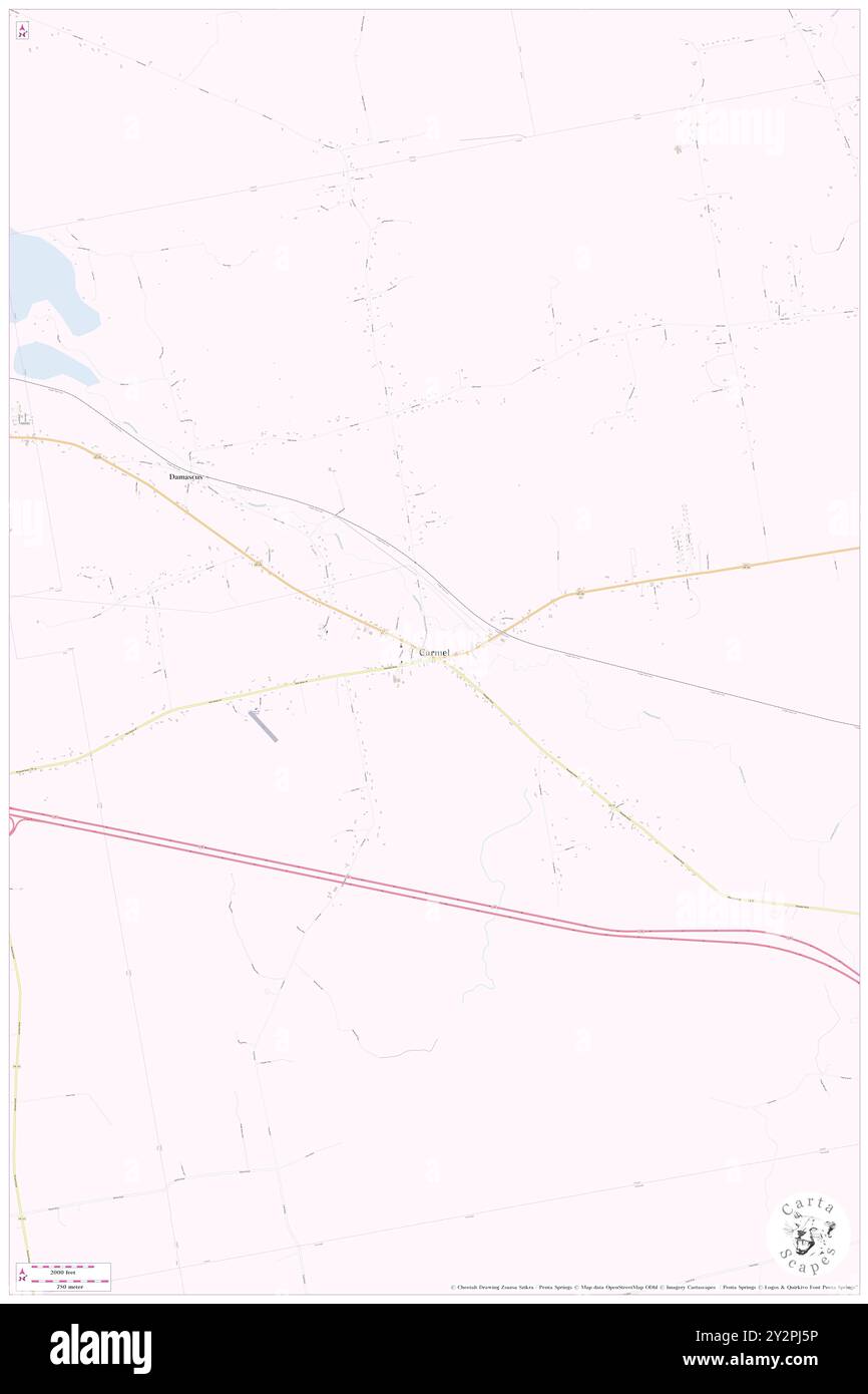 Carmel, Penobscot County, USA, Vereinigte Staaten, Maine, n 44 47' 51''', S 69 3' 4'', Karte, Karte, Kartenausgabe 2024. Erkunden Sie Cartascapes, eine Karte, die die vielfältigen Landschaften, Kulturen und Ökosysteme der Erde enthüllt. Reisen Sie durch Zeit und Raum und entdecken Sie die Verflechtungen der Vergangenheit, Gegenwart und Zukunft unseres Planeten. Stockfoto