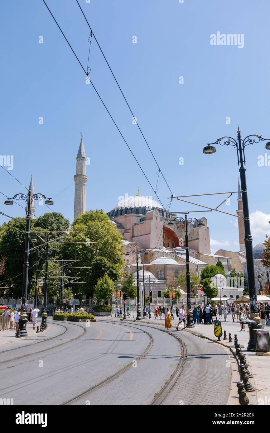 Hagia Sophia - Istanbul - Türkei - 2024 Stockfoto