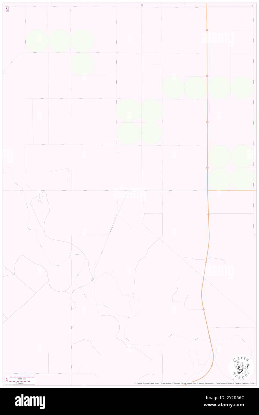 Supreme Cattle Feed Mobile Home Park, Seward County, USA, Vereinigte Staaten, Kansas, n 37 16' 14'', S 100 53' 59'', Karte, Cartascapes Map, veröffentlicht 2024. Erkunden Sie Cartascapes, eine Karte, die die vielfältigen Landschaften, Kulturen und Ökosysteme der Erde enthüllt. Reisen Sie durch Zeit und Raum und entdecken Sie die Verflechtungen der Vergangenheit, Gegenwart und Zukunft unseres Planeten. Stockfoto