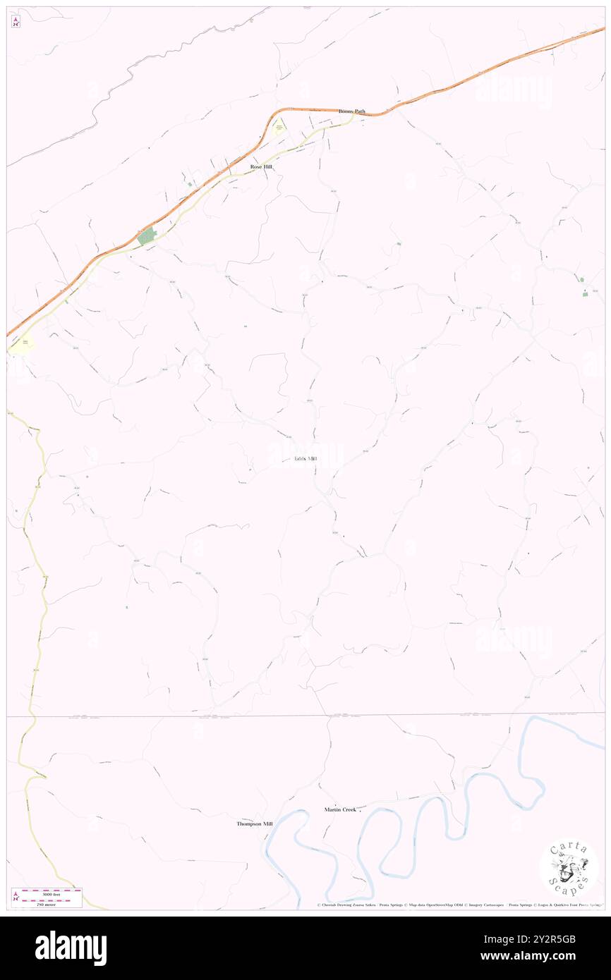 EDDs Mill, Lee County, USA, USA, Virginia, n 36 37' 56'', S 83 21' 35'', Karte, Cartascapes Map, veröffentlicht 2024. Erkunden Sie Cartascapes, eine Karte, die die vielfältigen Landschaften, Kulturen und Ökosysteme der Erde enthüllt. Reisen Sie durch Zeit und Raum und entdecken Sie die Verflechtungen der Vergangenheit, Gegenwart und Zukunft unseres Planeten. Stockfoto