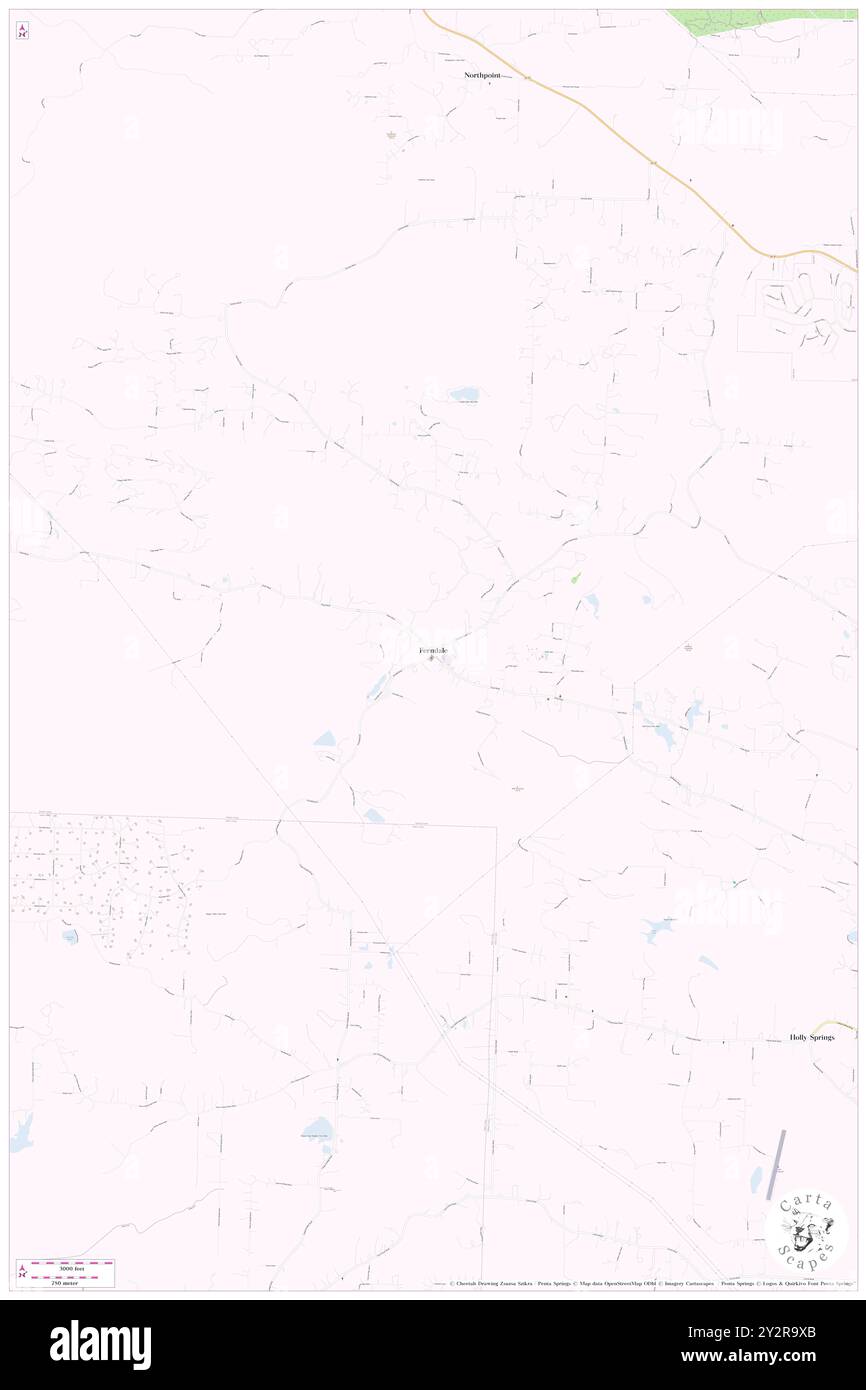 Ferndale, Pulaski County, USA, USA, Arkansas, n 34 46' 44''', S 92 33' 27'', Karte, Cartascapes Map, veröffentlicht 2024. Erkunden Sie Cartascapes, eine Karte, die die vielfältigen Landschaften, Kulturen und Ökosysteme der Erde enthüllt. Reisen Sie durch Zeit und Raum und entdecken Sie die Verflechtungen der Vergangenheit, Gegenwart und Zukunft unseres Planeten. Stockfoto