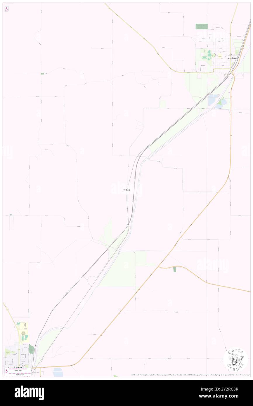 Willett, Harrison County, USA, USA, Iowa, n 41 41' 49'', S 95 44' 43'', Karte, Cartascapes Map, veröffentlicht 2024. Erkunden Sie Cartascapes, eine Karte, die die vielfältigen Landschaften, Kulturen und Ökosysteme der Erde enthüllt. Reisen Sie durch Zeit und Raum und entdecken Sie die Verflechtungen der Vergangenheit, Gegenwart und Zukunft unseres Planeten. Stockfoto