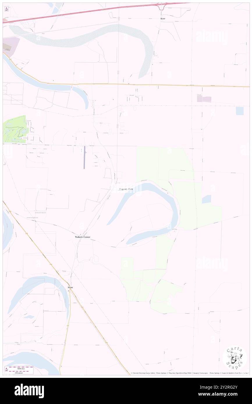 Country Club, Lonoke County, USA, USA, Arkansas, n 34 43' 46''', S 92 4' 24'', Karte, Cartascapes Map, veröffentlicht 2024. Erkunden Sie Cartascapes, eine Karte, die die vielfältigen Landschaften, Kulturen und Ökosysteme der Erde enthüllt. Reisen Sie durch Zeit und Raum und entdecken Sie die Verflechtungen der Vergangenheit, Gegenwart und Zukunft unseres Planeten. Stockfoto