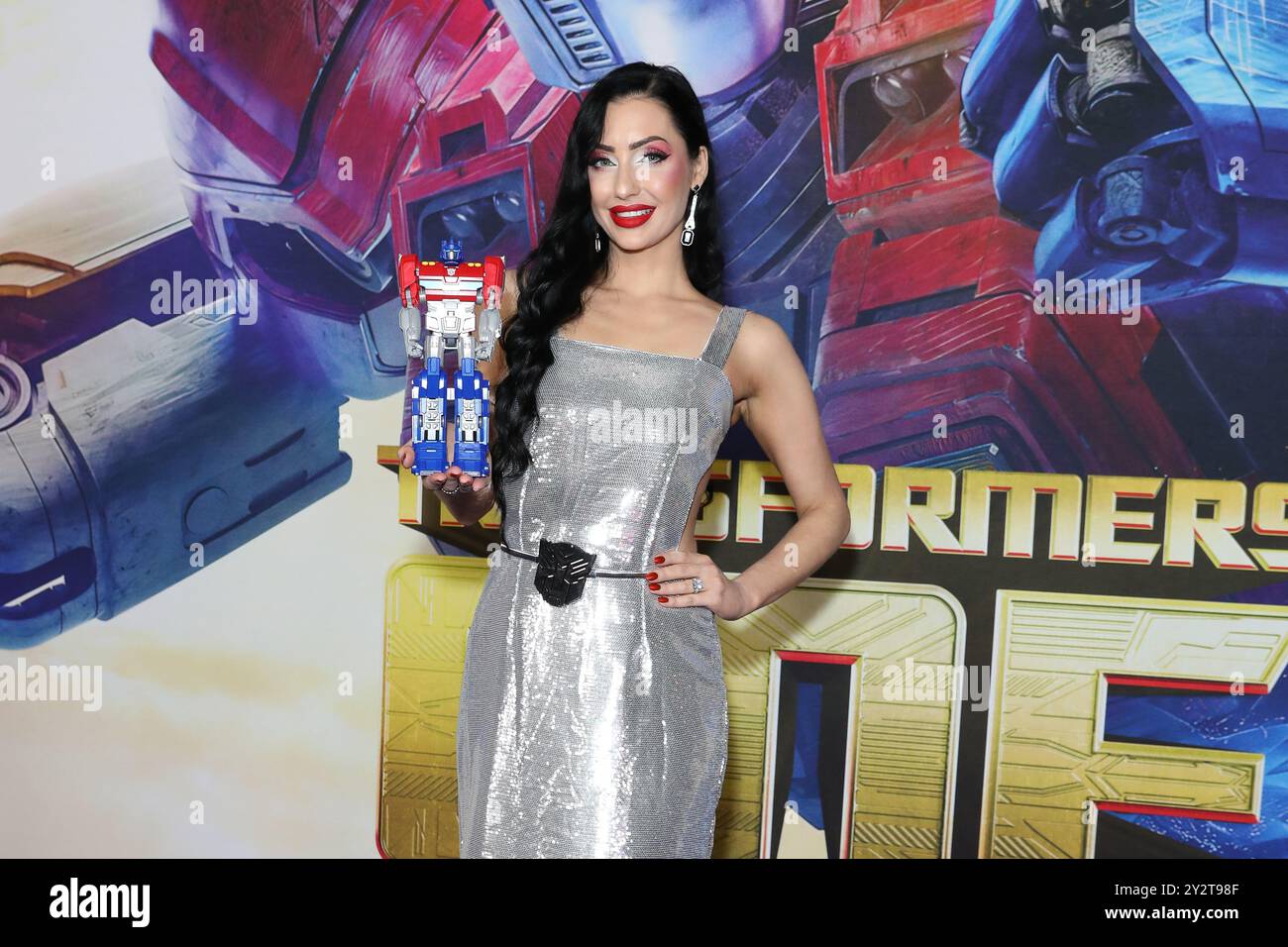 11. September 2024: DANIJELA DACIC nimmt am 11. September 2024 an der australischen Premiere von „Transformers One“ im IMAX Sydney in Sydney, NSW Australien Teil (Foto: © Christopher Khoury/Australian Press Agency via ZUMA Press Wire). Nicht für kommerzielle ZWECKE! Stockfoto