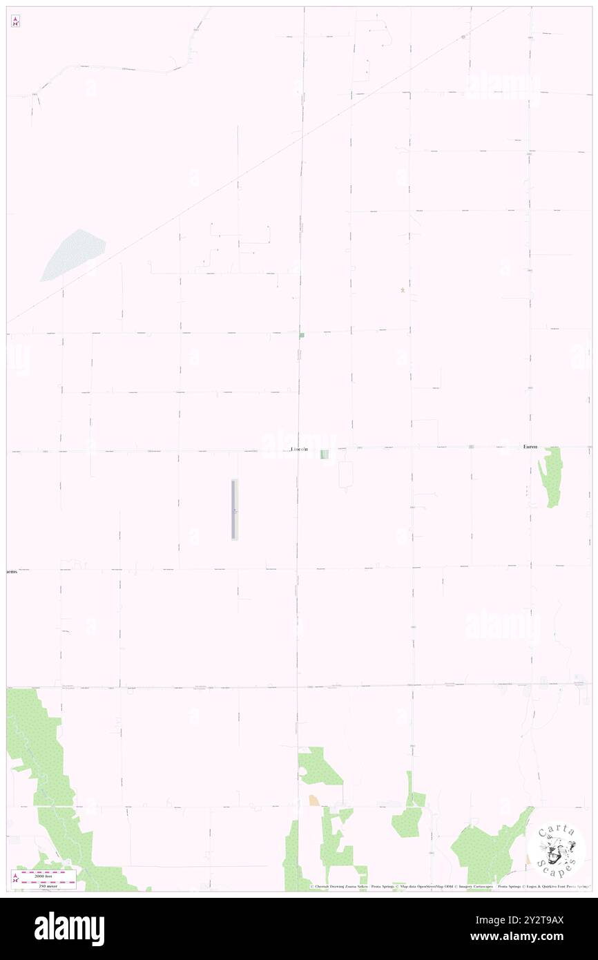 Lincoln, Kewaunee County, USA, USA, Wisconsin, n 44 37' 4'', S 87 38' 31'', Karte, Cartascapes Map, veröffentlicht 2024. Erkunden Sie Cartascapes, eine Karte, die die vielfältigen Landschaften, Kulturen und Ökosysteme der Erde enthüllt. Reisen Sie durch Zeit und Raum und entdecken Sie die Verflechtungen der Vergangenheit, Gegenwart und Zukunft unseres Planeten. Stockfoto