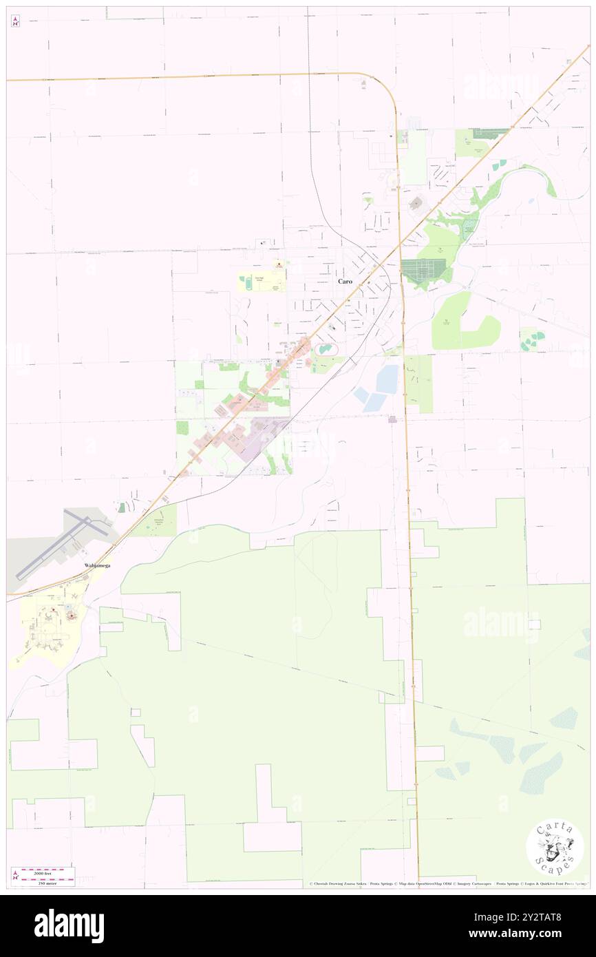 Riverview Mobile Home Park, Tuscola County, USA, USA, Michigan, n 43 28' 13'', S 83 24' 18'', Karte, Cartascapes Map, veröffentlicht 2024. Erkunden Sie Cartascapes, eine Karte, die die vielfältigen Landschaften, Kulturen und Ökosysteme der Erde enthüllt. Reisen Sie durch Zeit und Raum und entdecken Sie die Verflechtungen der Vergangenheit, Gegenwart und Zukunft unseres Planeten. Stockfoto