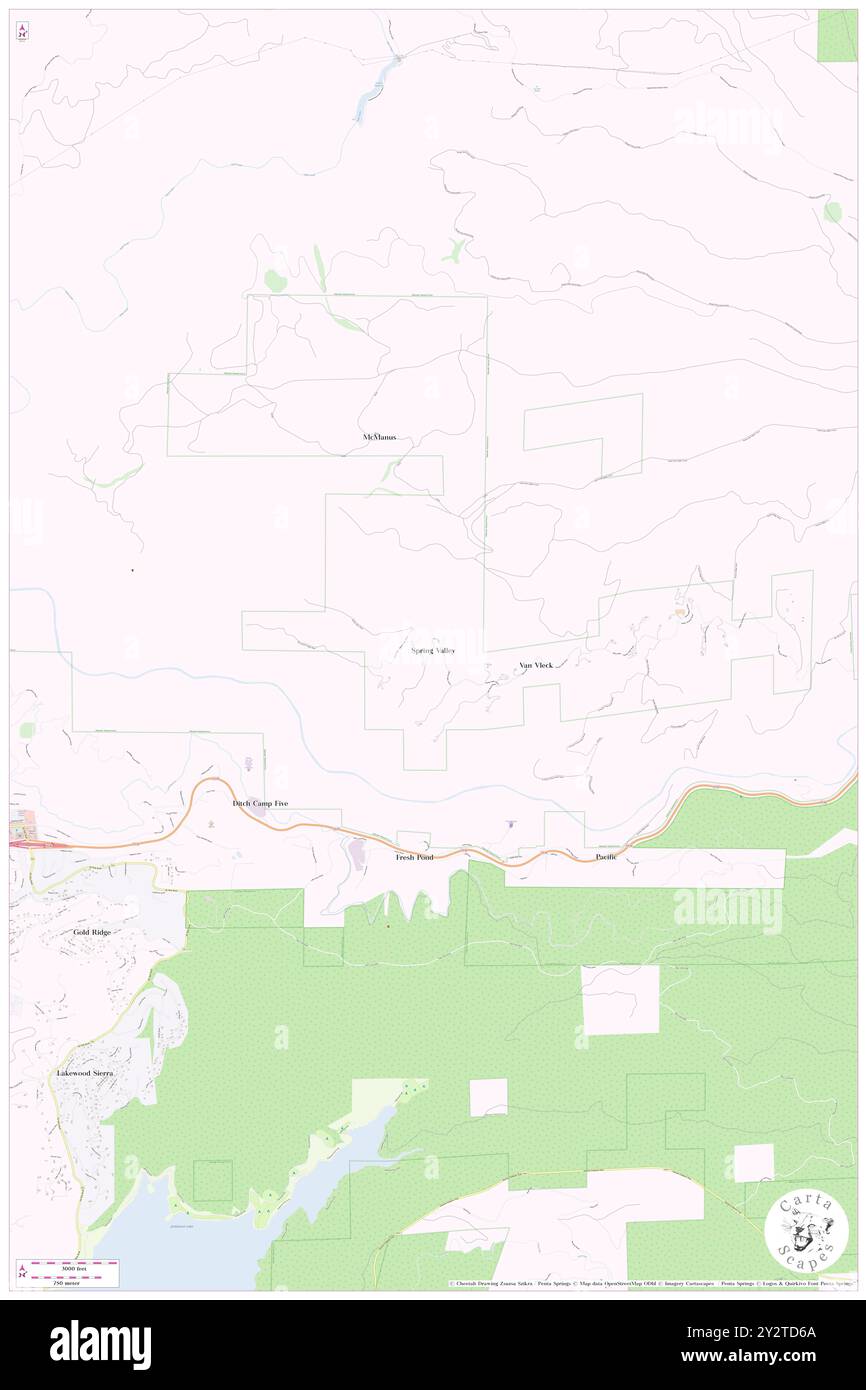 Spring Valley, El Dorado County, USA, USA, Kalifornien, n 38 46' 45'', S 120 31' 39'', Karte, Cartascapes Map, veröffentlicht 2024. Erkunden Sie Cartascapes, eine Karte, die die vielfältigen Landschaften, Kulturen und Ökosysteme der Erde enthüllt. Reisen Sie durch Zeit und Raum und entdecken Sie die Verflechtungen der Vergangenheit, Gegenwart und Zukunft unseres Planeten. Stockfoto