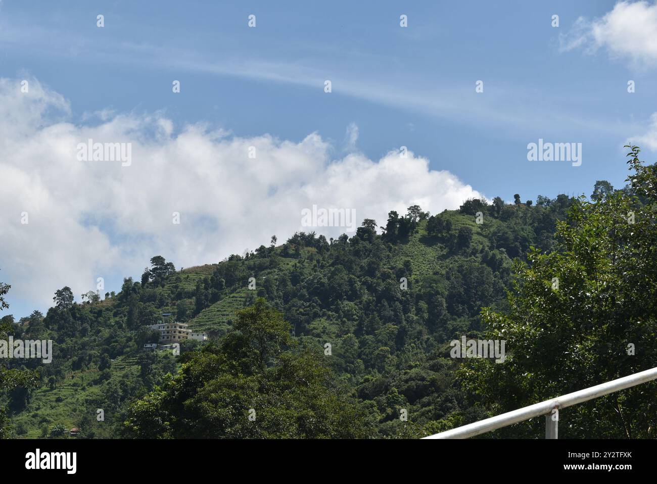 Shree Pancha Mahalaxmi Tempel - Virentempel in Sankhu - Hindu Tempel in Changunarayan, Nepal Stockfoto