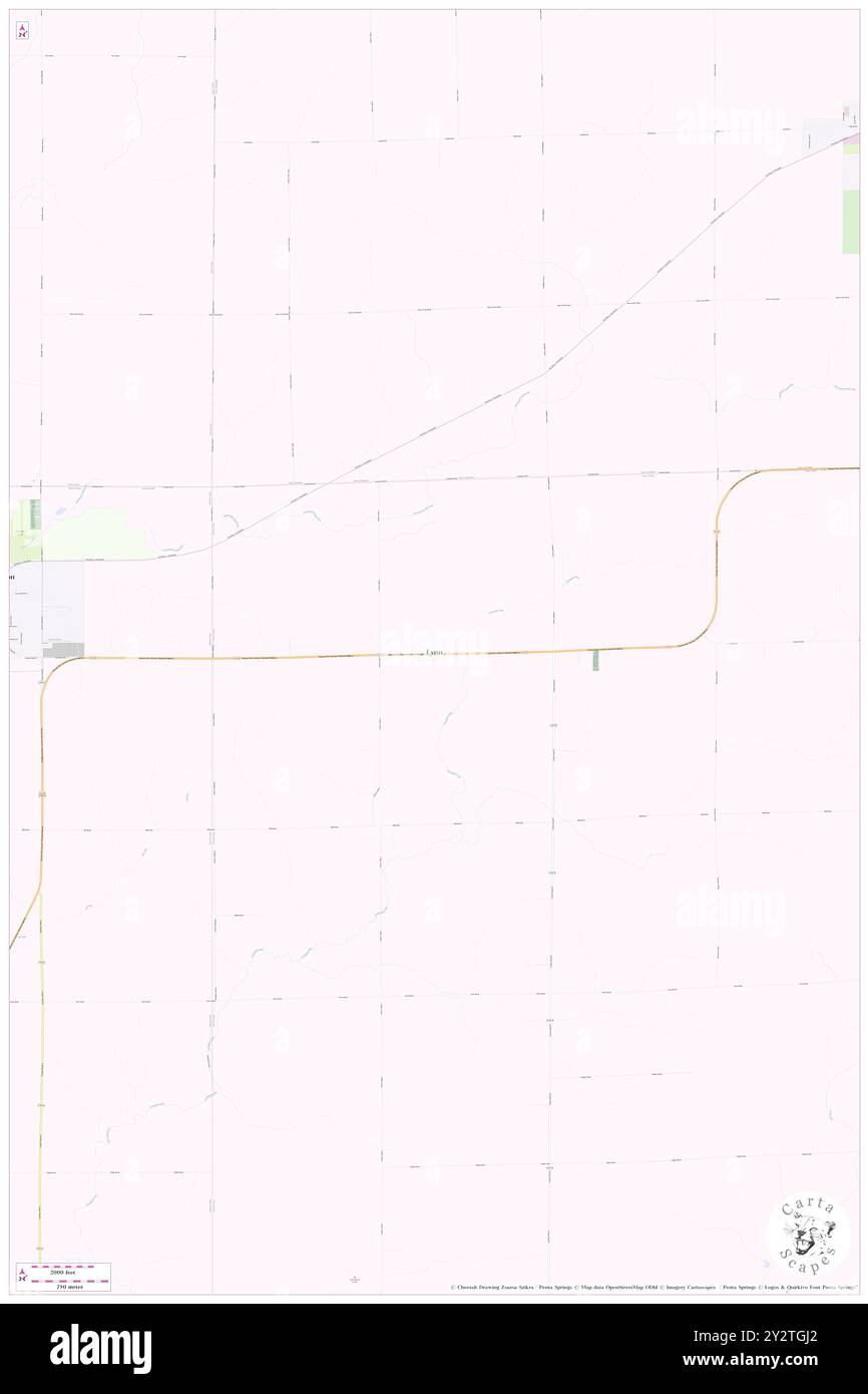 Lynn, Clark County, USA, USA, Wisconsin, n 44 34' 56'', S 90 24' 35'', Karte, Cartascapes Map, veröffentlicht 2024. Erkunden Sie Cartascapes, eine Karte, die die vielfältigen Landschaften, Kulturen und Ökosysteme der Erde enthüllt. Reisen Sie durch Zeit und Raum und entdecken Sie die Verflechtungen der Vergangenheit, Gegenwart und Zukunft unseres Planeten. Stockfoto