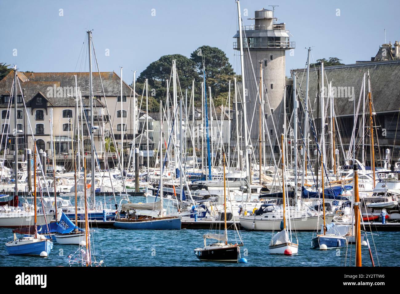 Falmouth Harbour Cornwall UK Stockfoto