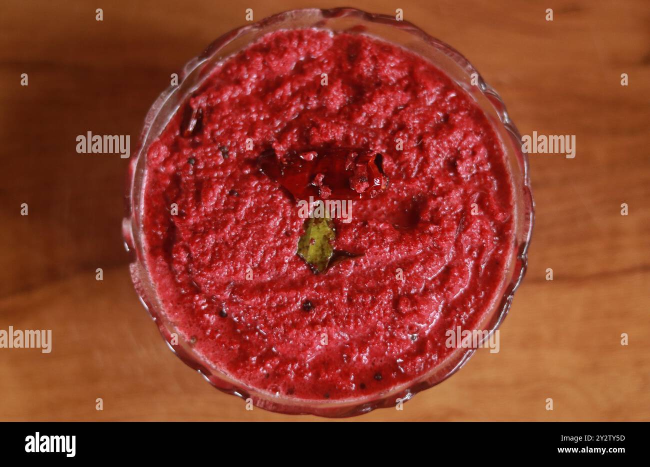 Rote-Bete-Pachadi – Stockbilder Stockfoto