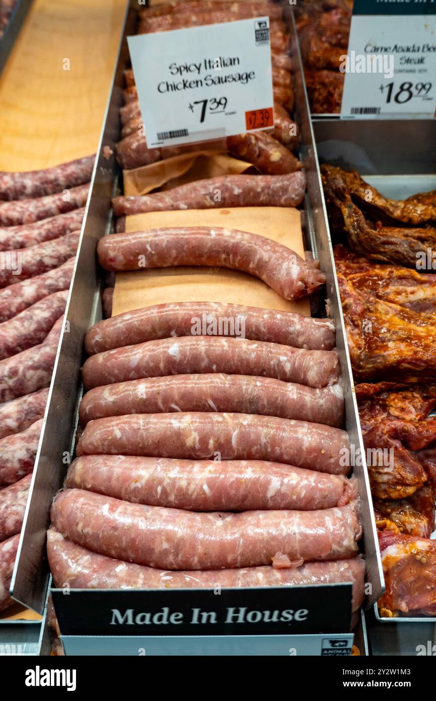 Whole Foods Market Nomad befindet sich an der 63 Madison Ave in New York City, USA 2024 Stockfoto