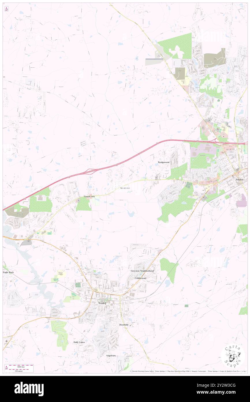 Rivercrest, Wake County, USA, Vereinigte Staaten, North Carolina, n 35 49' 9'', S 78 21' 37'', Karte, Cartascapes Map, veröffentlicht 2024. Erkunden Sie Cartascapes, eine Karte, die die vielfältigen Landschaften, Kulturen und Ökosysteme der Erde enthüllt. Reisen Sie durch Zeit und Raum und entdecken Sie die Verflechtungen der Vergangenheit, Gegenwart und Zukunft unseres Planeten. Stockfoto