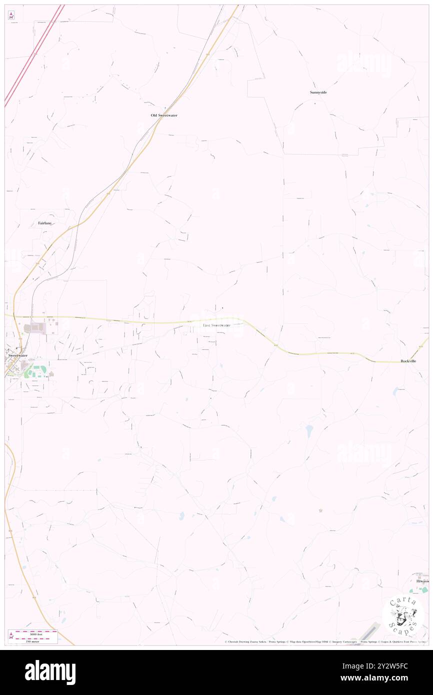 East Sweetwater, Monroe County, USA, USA, Tennessee, n 35 36' 26'', S 84 24' 49'', Karte, Cartascapes Map, veröffentlicht 2024. Erkunden Sie Cartascapes, eine Karte, die die vielfältigen Landschaften, Kulturen und Ökosysteme der Erde enthüllt. Reisen Sie durch Zeit und Raum und entdecken Sie die Verflechtungen der Vergangenheit, Gegenwart und Zukunft unseres Planeten. Stockfoto