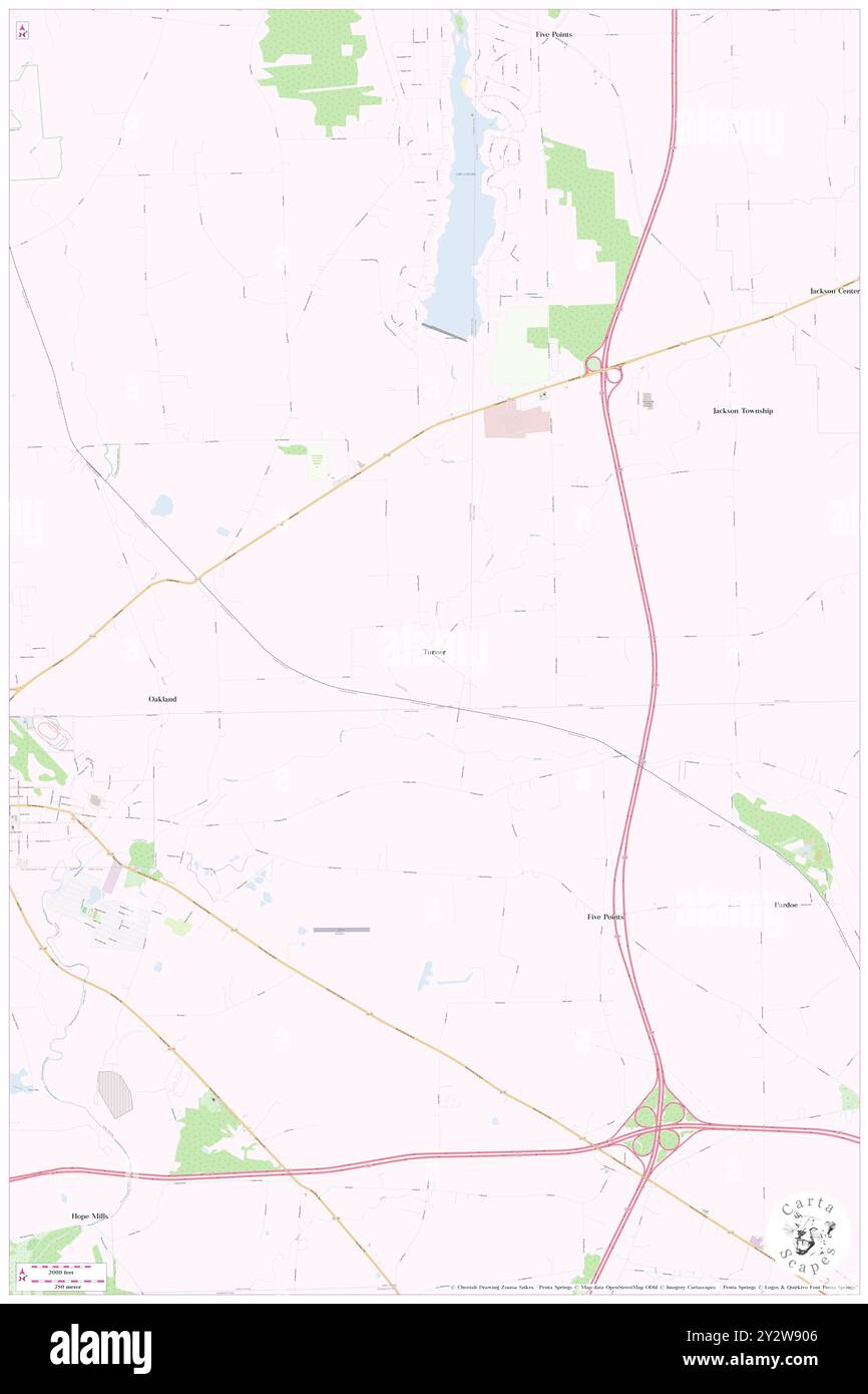 Turner, Mercer County, USA, USA, Pennsylvania, n 41 14' 26'', S 80 11' 11'', Karte, Cartascapes Map, veröffentlicht 2024. Erkunden Sie Cartascapes, eine Karte, die die vielfältigen Landschaften, Kulturen und Ökosysteme der Erde enthüllt. Reisen Sie durch Zeit und Raum und entdecken Sie die Verflechtungen der Vergangenheit, Gegenwart und Zukunft unseres Planeten. Stockfoto