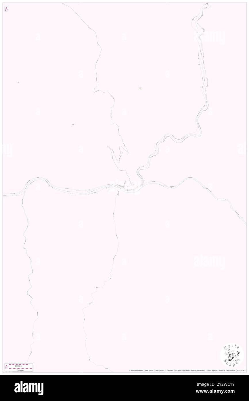 Avery, Shoshone County, USA, USA, Idaho, n 47 15' 1'', S 115 48' 18'', Karte, Cartascapes Map, veröffentlicht 2024. Erkunden Sie Cartascapes, eine Karte, die die vielfältigen Landschaften, Kulturen und Ökosysteme der Erde enthüllt. Reisen Sie durch Zeit und Raum und entdecken Sie die Verflechtungen der Vergangenheit, Gegenwart und Zukunft unseres Planeten. Stockfoto