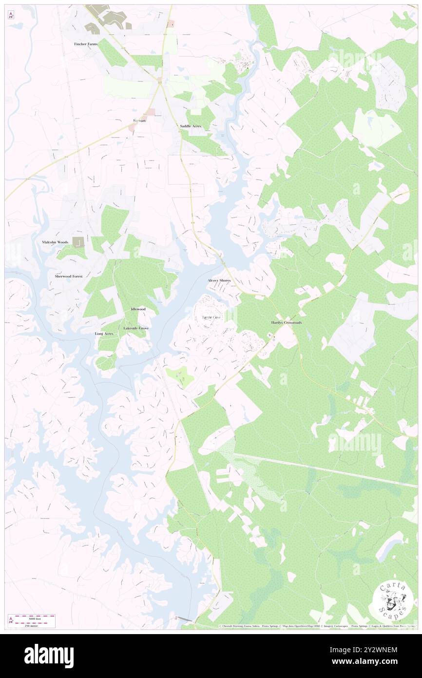 Turtles Cove, Jasper County, USA, USA, Georgia, n 33 22' 55''', S 83 50' 4'', Karte, Cartascapes Map, veröffentlicht 2024. Erkunden Sie Cartascapes, eine Karte, die die vielfältigen Landschaften, Kulturen und Ökosysteme der Erde enthüllt. Reisen Sie durch Zeit und Raum und entdecken Sie die Verflechtungen der Vergangenheit, Gegenwart und Zukunft unseres Planeten. Stockfoto