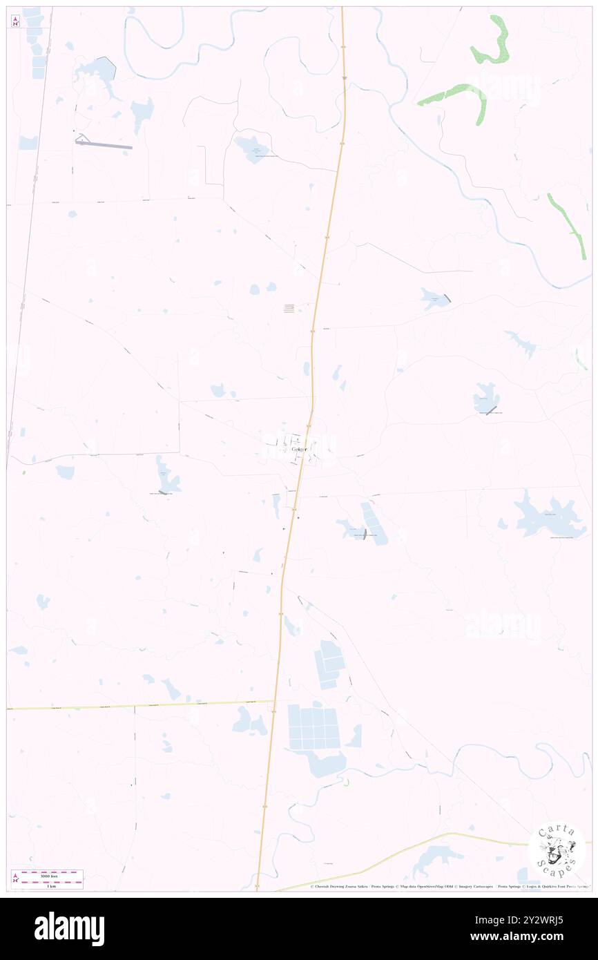 Geiger, Sumter County, USA, USA, Alabama, n 32 52' 5''', S 88 18' 18''', Karte, Cartascapes Map, veröffentlicht 2024. Erkunden Sie Cartascapes, eine Karte, die die vielfältigen Landschaften, Kulturen und Ökosysteme der Erde enthüllt. Reisen Sie durch Zeit und Raum und entdecken Sie die Verflechtungen der Vergangenheit, Gegenwart und Zukunft unseres Planeten. Stockfoto