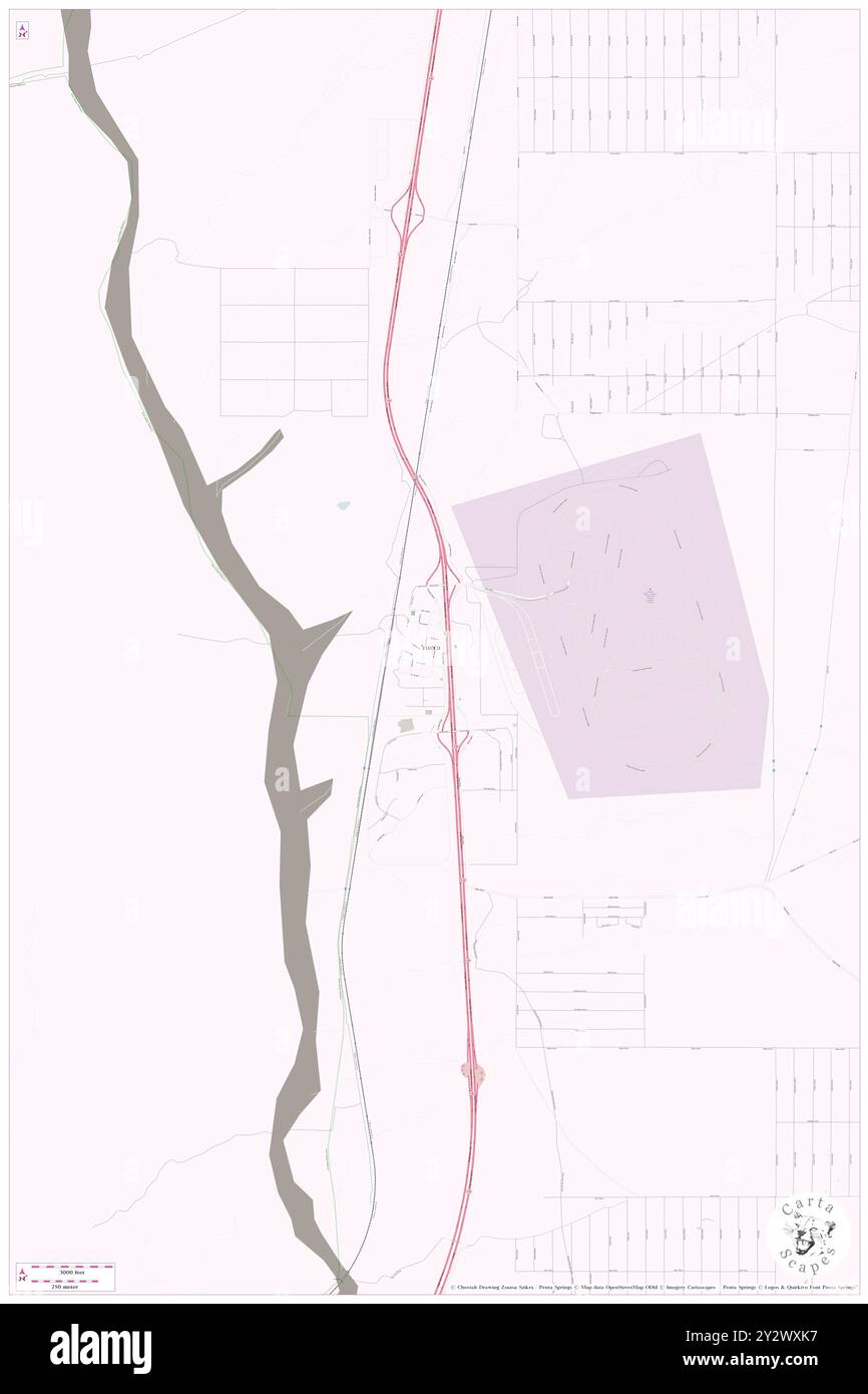 Yucca, Mohave County, USA, USA, Arizona, n 34 52' 20'', S 114 8' 57'', Karte, Cartascapes Map, veröffentlicht 2024. Erkunden Sie Cartascapes, eine Karte, die die vielfältigen Landschaften, Kulturen und Ökosysteme der Erde enthüllt. Reisen Sie durch Zeit und Raum und entdecken Sie die Verflechtungen der Vergangenheit, Gegenwart und Zukunft unseres Planeten. Stockfoto