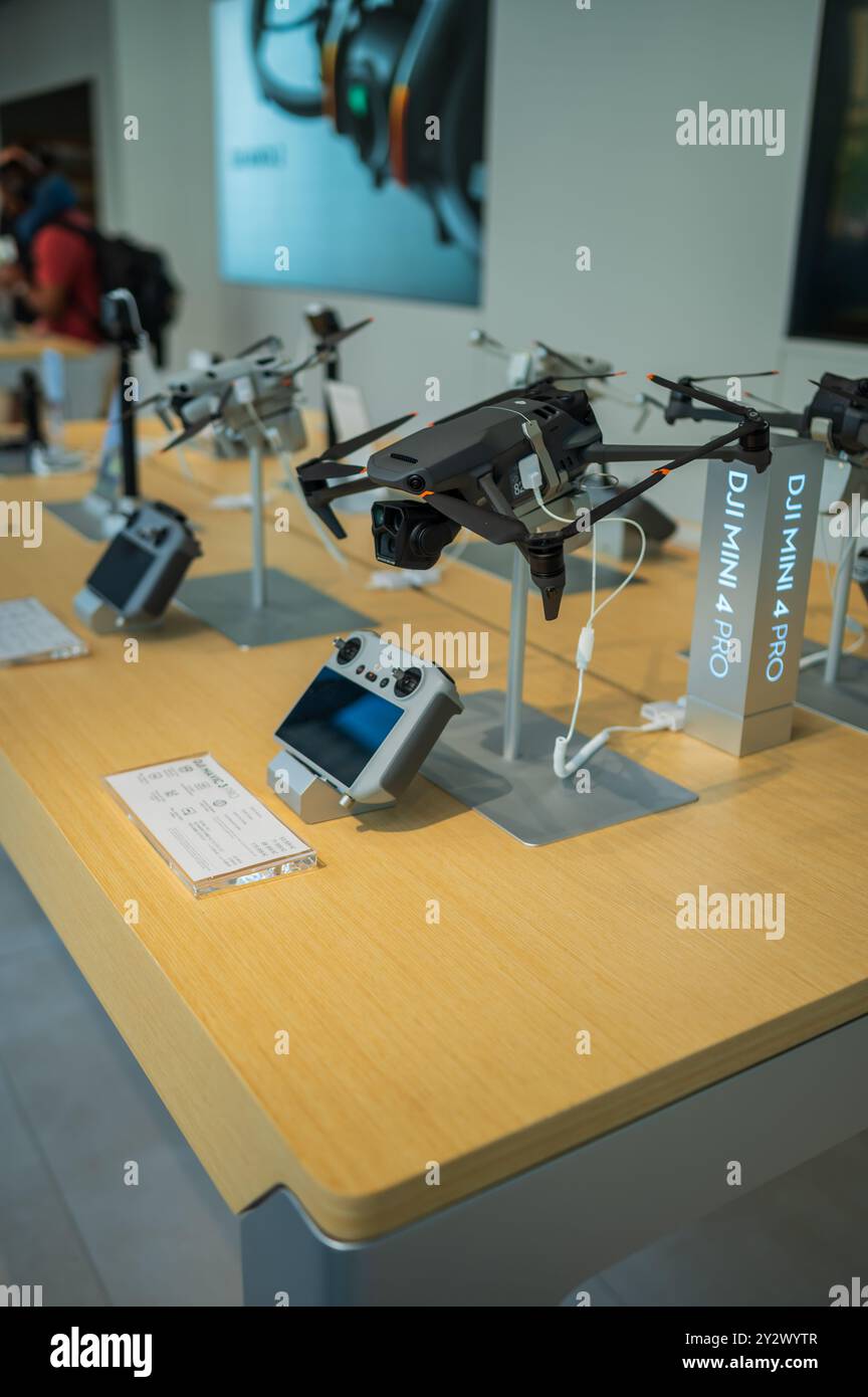 DJI Store in Prag Stockfoto