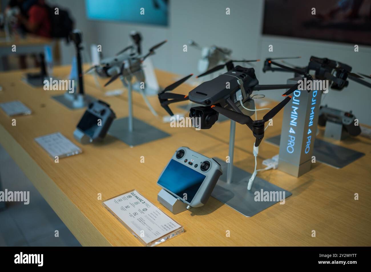 DJI Store in Prag Stockfoto