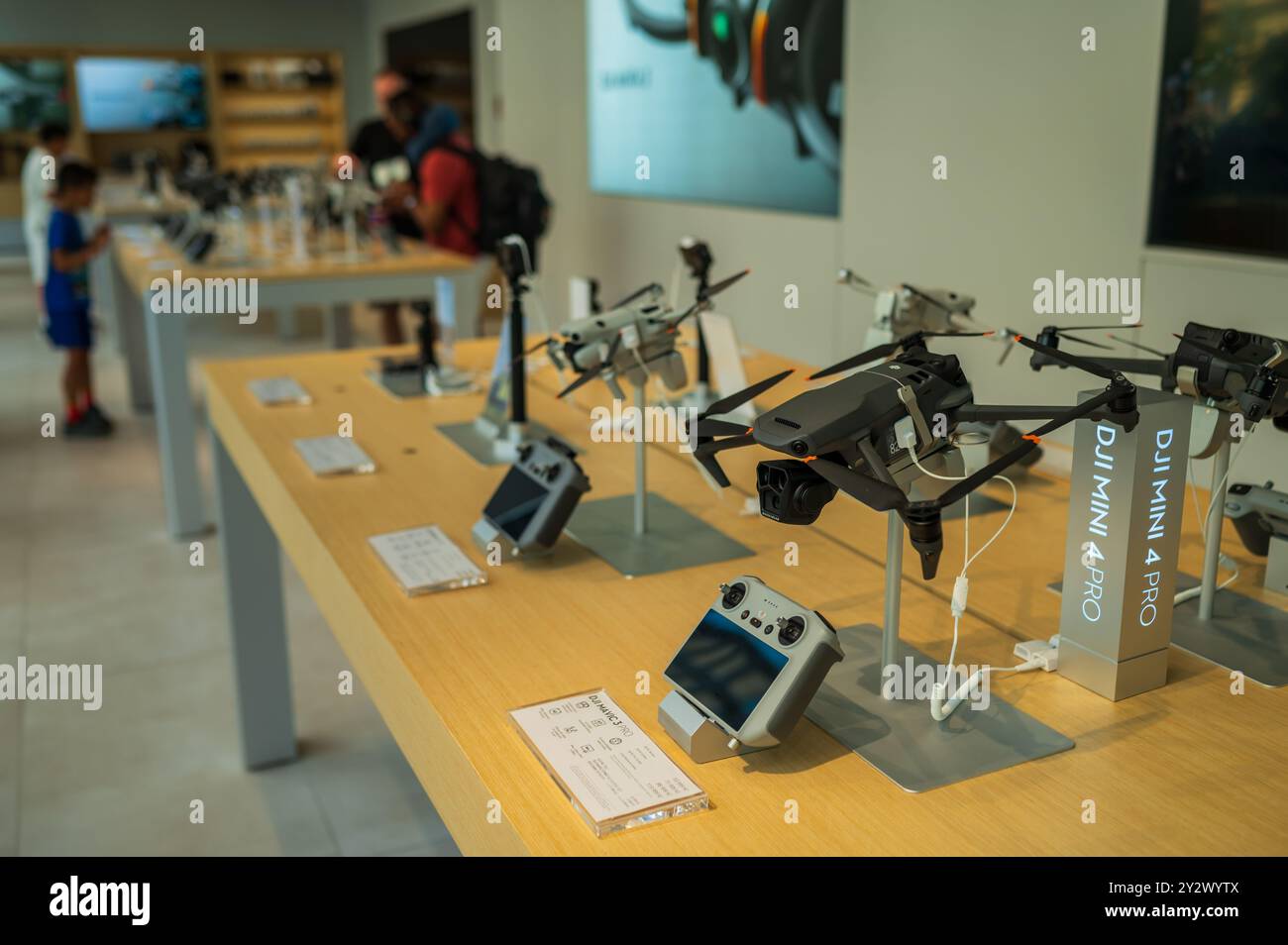 DJI Store in Prag Stockfoto
