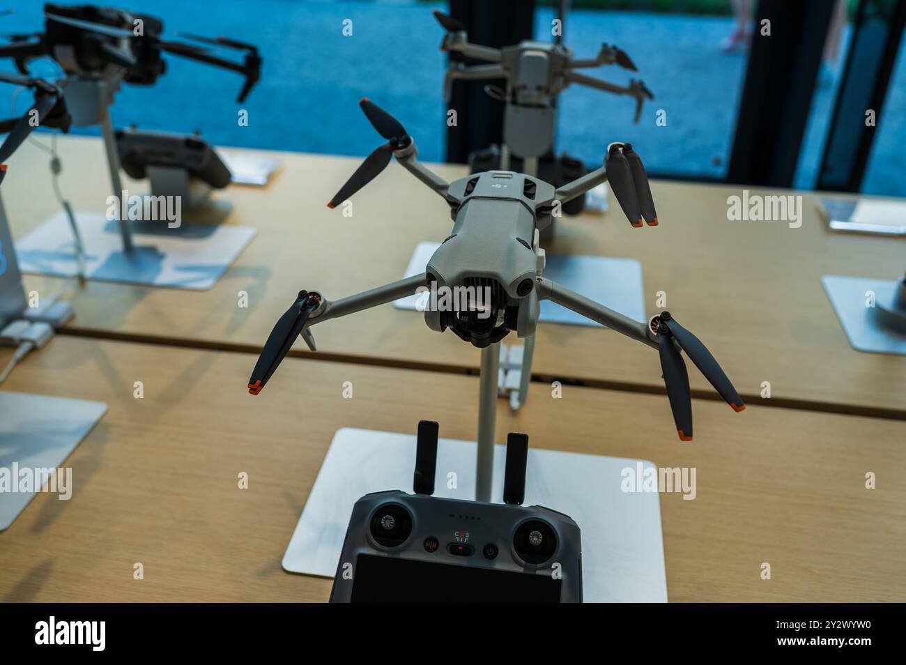 DJI Store in Prag Stockfoto