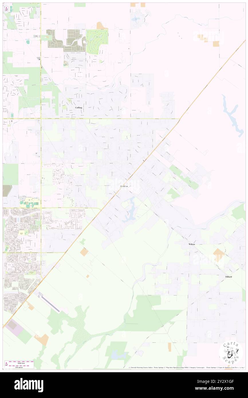 Sheldon, Sacramento County, USA, USA, Kalifornien, n 38 25' 50''', S 121 18' 0'', Karte, Cartascapes Map 2024 veröffentlicht. Erkunden Sie Cartascapes, eine Karte, die die vielfältigen Landschaften, Kulturen und Ökosysteme der Erde enthüllt. Reisen Sie durch Zeit und Raum und entdecken Sie die Verflechtungen der Vergangenheit, Gegenwart und Zukunft unseres Planeten. Stockfoto