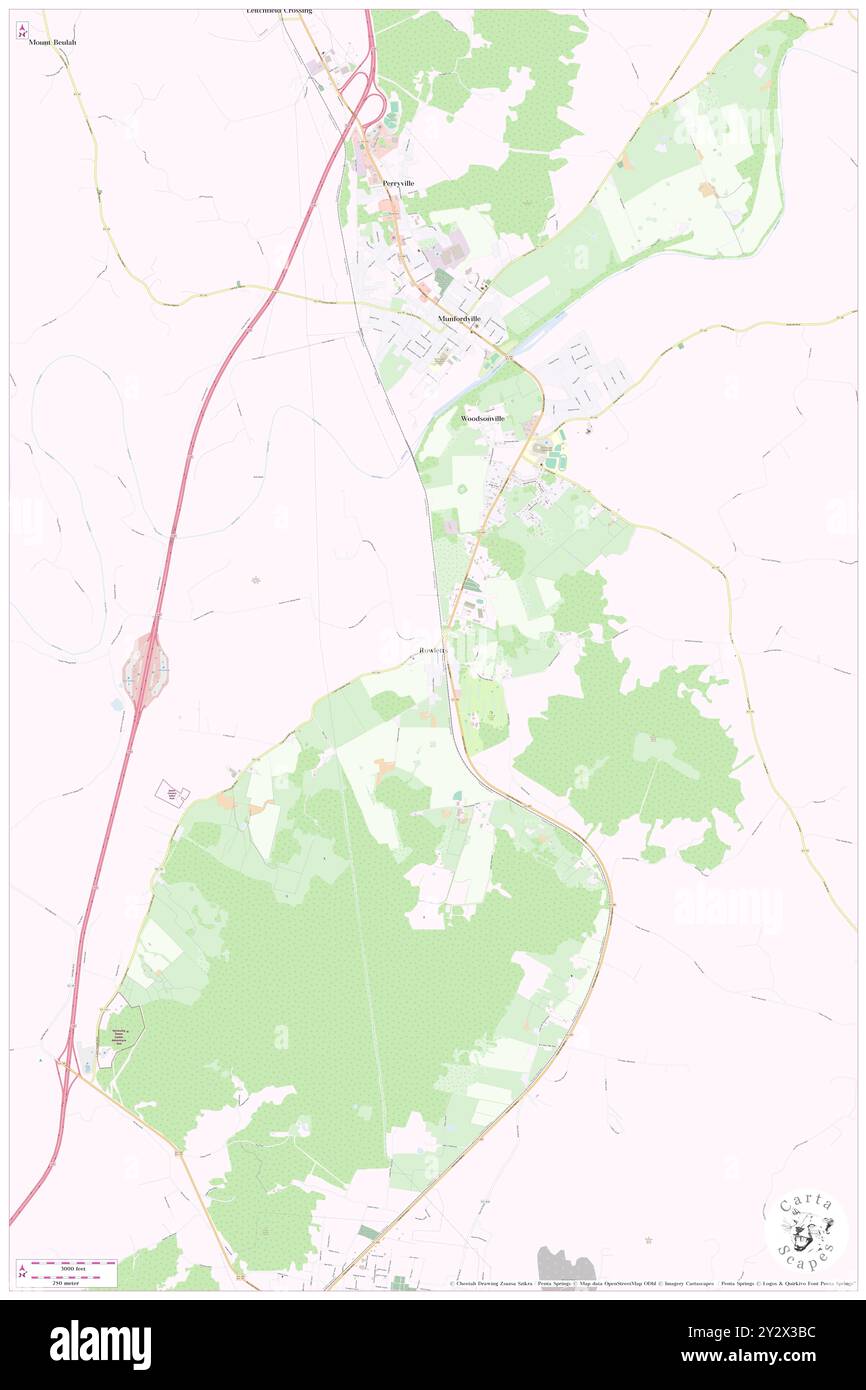 Rowletts, Hart County, USA, USA, Kentucky, n 37 14' 27'', S 85 53' 38'', Karte, Cartascapes Map, veröffentlicht 2024. Erkunden Sie Cartascapes, eine Karte, die die vielfältigen Landschaften, Kulturen und Ökosysteme der Erde enthüllt. Reisen Sie durch Zeit und Raum und entdecken Sie die Verflechtungen der Vergangenheit, Gegenwart und Zukunft unseres Planeten. Stockfoto