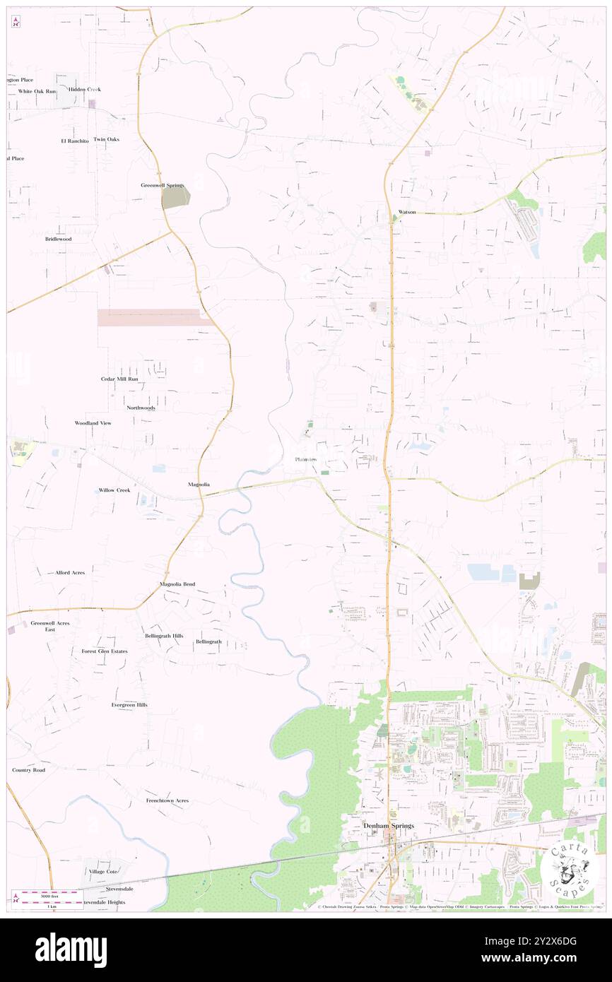 Plainview, Livingston Parish, USA, USA, Louisiana, n 30 32' 23'', S 90 58' 12'', Karte, Cartascapes Map, veröffentlicht 2024. Erkunden Sie Cartascapes, eine Karte, die die vielfältigen Landschaften, Kulturen und Ökosysteme der Erde enthüllt. Reisen Sie durch Zeit und Raum und entdecken Sie die Verflechtungen der Vergangenheit, Gegenwart und Zukunft unseres Planeten. Stockfoto