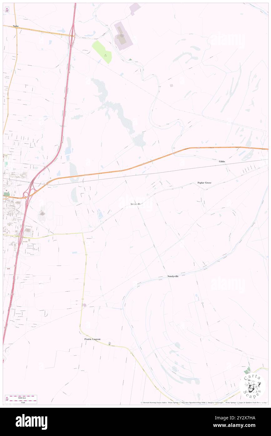 Boscoville, Saint Landry Parish, USA, USA, Louisiana, n 30 31' 45''', S 92 1' 29'', Karte, Karte, Kartenausgabe 2024. Erkunden Sie Cartascapes, eine Karte, die die vielfältigen Landschaften, Kulturen und Ökosysteme der Erde enthüllt. Reisen Sie durch Zeit und Raum und entdecken Sie die Verflechtungen der Vergangenheit, Gegenwart und Zukunft unseres Planeten. Stockfoto