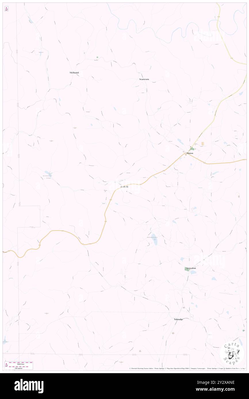 Ludville, Pickens County, USA, USA, Georgia, n 34 28' 10'', S 84 36' 34'', Karte, Karte, Kartenausgabe 2024. Erkunden Sie Cartascapes, eine Karte, die die vielfältigen Landschaften, Kulturen und Ökosysteme der Erde enthüllt. Reisen Sie durch Zeit und Raum und entdecken Sie die Verflechtungen der Vergangenheit, Gegenwart und Zukunft unseres Planeten. Stockfoto