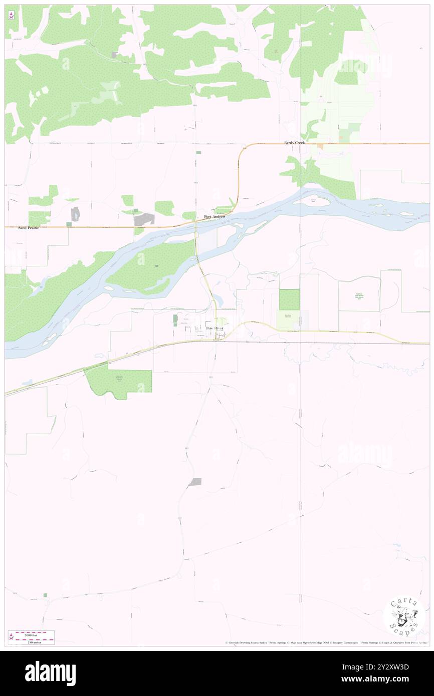 Blue River, Grant County, USA, USA, Wisconsin, n 43 11' 17'', S 90 34' 0'', Karte, Cartascapes Map, veröffentlicht 2024. Erkunden Sie Cartascapes, eine Karte, die die vielfältigen Landschaften, Kulturen und Ökosysteme der Erde enthüllt. Reisen Sie durch Zeit und Raum und entdecken Sie die Verflechtungen der Vergangenheit, Gegenwart und Zukunft unseres Planeten. Stockfoto