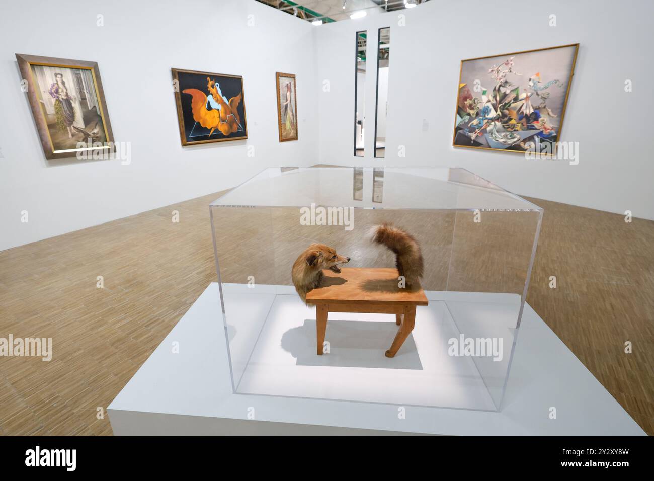 SURREALISMUS AUSSTELLUNGSZENTRUM POMPIDOU PARIS Stockfoto
