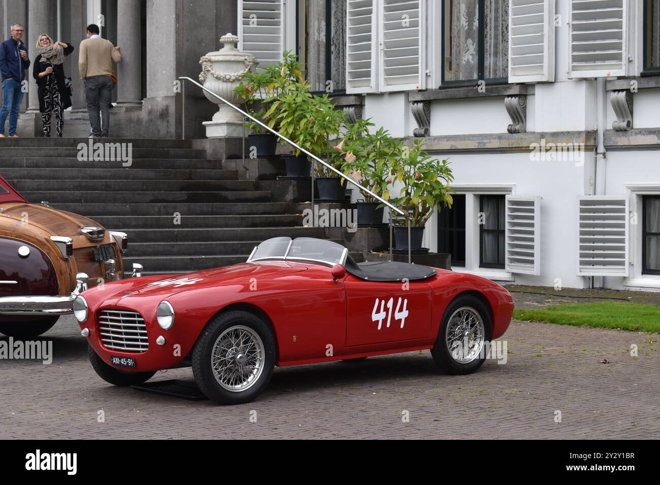 Soestdijk, Niederlande - 1. September 2023: Ein klassischer Siata-Sportwagen Stockfoto