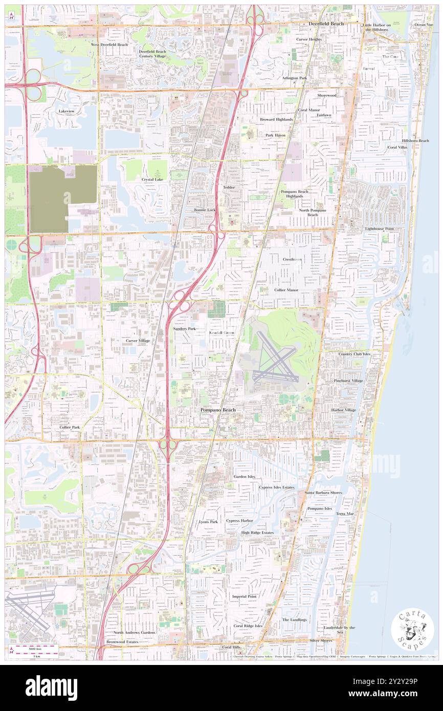 Kendall Green, Broward County, USA, USA, Florida, n 26 15' 14'', S 80 7' 26'', Karte, Cartascapes Map, veröffentlicht 2024. Erkunden Sie Cartascapes, eine Karte, die die vielfältigen Landschaften, Kulturen und Ökosysteme der Erde enthüllt. Reisen Sie durch Zeit und Raum und entdecken Sie die Verflechtungen der Vergangenheit, Gegenwart und Zukunft unseres Planeten. Stockfoto