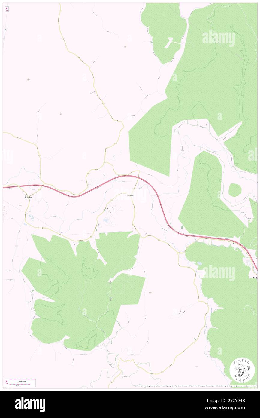 Bowen, Powell County, USA, USA, Kentucky, n 37 50' 28'', S 83 46' 18'', Karte, Cartascapes Map, veröffentlicht 2024. Erkunden Sie Cartascapes, eine Karte, die die vielfältigen Landschaften, Kulturen und Ökosysteme der Erde enthüllt. Reisen Sie durch Zeit und Raum und entdecken Sie die Verflechtungen der Vergangenheit, Gegenwart und Zukunft unseres Planeten. Stockfoto