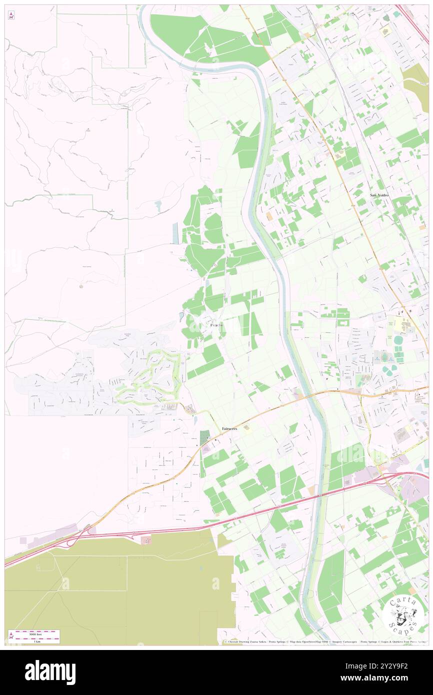 Picacho, Doña Ana County, USA, Vereinigte Staaten, New Mexico, n 32 19' 29'', S 106 50' 59'', Karte, Cartascapes Map, veröffentlicht 2024. Erkunden Sie Cartascapes, eine Karte, die die vielfältigen Landschaften, Kulturen und Ökosysteme der Erde enthüllt. Reisen Sie durch Zeit und Raum und entdecken Sie die Verflechtungen der Vergangenheit, Gegenwart und Zukunft unseres Planeten. Stockfoto