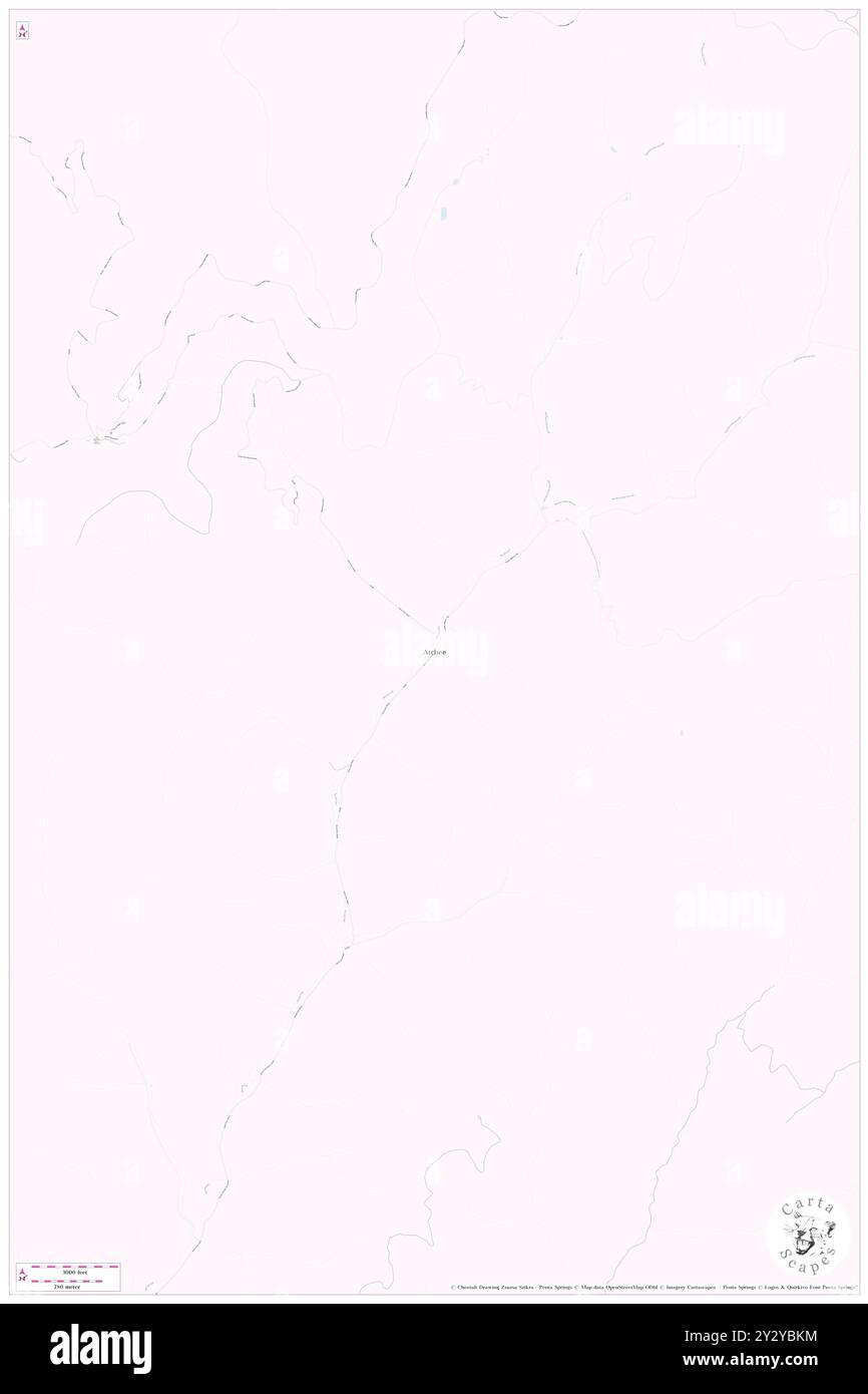 Atchee, Garfield County, USA, Vereinigte Staaten, Colorado, n 39 33' 46'', S 108 54' 46'', Karte, Cartascapes Map, veröffentlicht 2024. Erkunden Sie Cartascapes, eine Karte, die die vielfältigen Landschaften, Kulturen und Ökosysteme der Erde enthüllt. Reisen Sie durch Zeit und Raum und entdecken Sie die Verflechtungen der Vergangenheit, Gegenwart und Zukunft unseres Planeten. Stockfoto