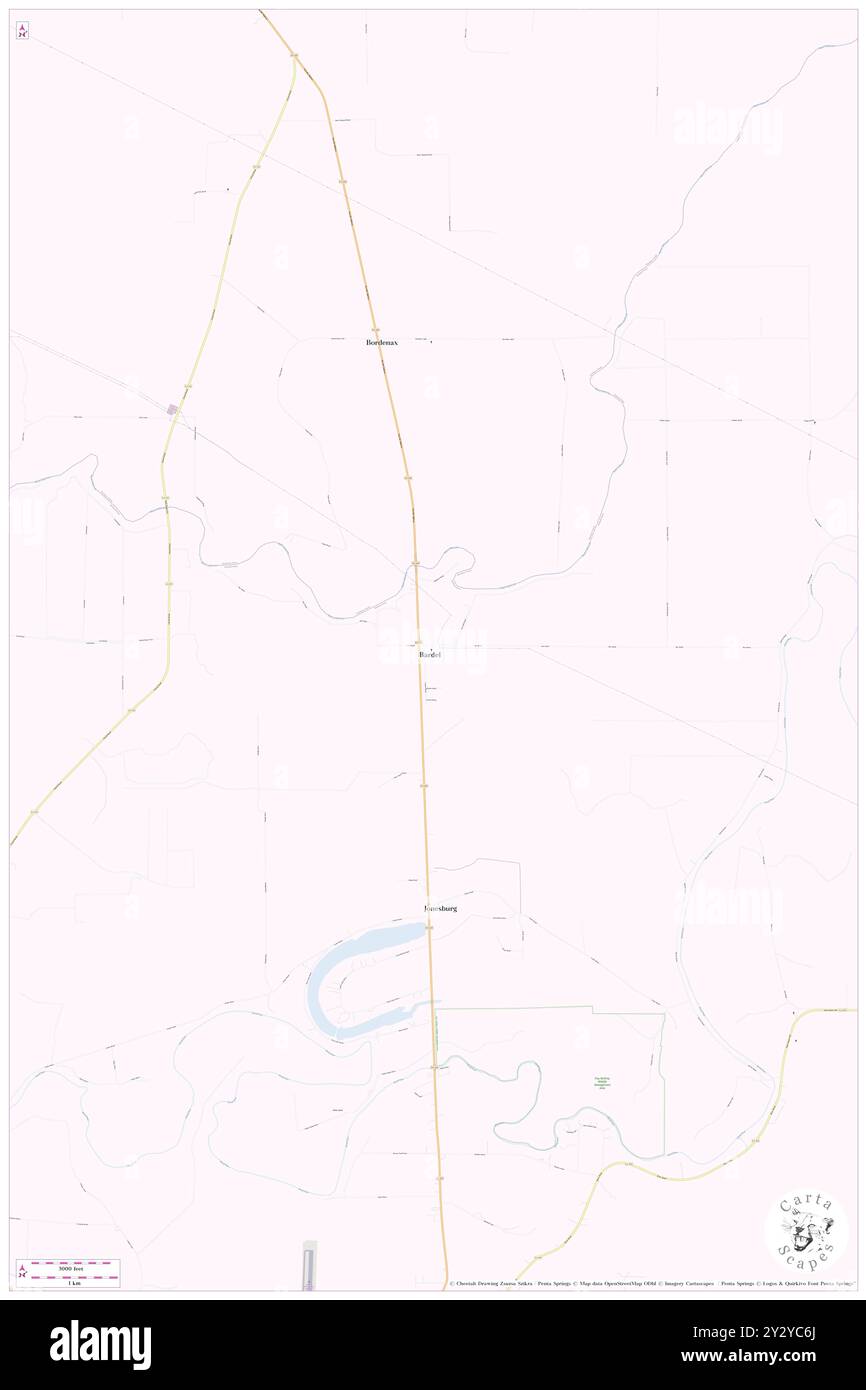 Bardel, Richland Parish, USA, USA, Louisiana, n 32 33' 3'', S 91 45' 27'', Karte, Cartascapes Map, veröffentlicht 2024. Erkunden Sie Cartascapes, eine Karte, die die vielfältigen Landschaften, Kulturen und Ökosysteme der Erde enthüllt. Reisen Sie durch Zeit und Raum und entdecken Sie die Verflechtungen der Vergangenheit, Gegenwart und Zukunft unseres Planeten. Stockfoto