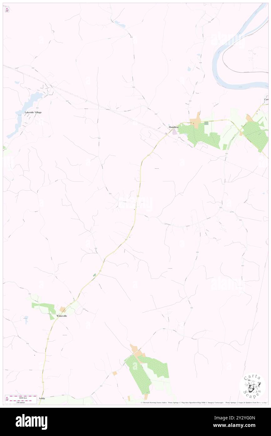 Bush Park (historisch), Cumberland County, USA, USA, Virginia, n 37 38' 9'', S 78 8' 21'', Karte, Cartascapes Map, veröffentlicht 2024. Erkunden Sie Cartascapes, eine Karte, die die vielfältigen Landschaften, Kulturen und Ökosysteme der Erde enthüllt. Reisen Sie durch Zeit und Raum und entdecken Sie die Verflechtungen der Vergangenheit, Gegenwart und Zukunft unseres Planeten. Stockfoto