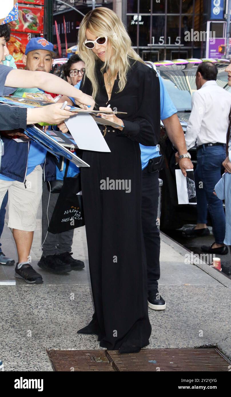 11. September 2024 Kaitlin Olson auf GMA3: What You Need to Know to Talk about New ABC Crime Series High Potential in New York. September 2024 RW/Mediapunch Stockfoto