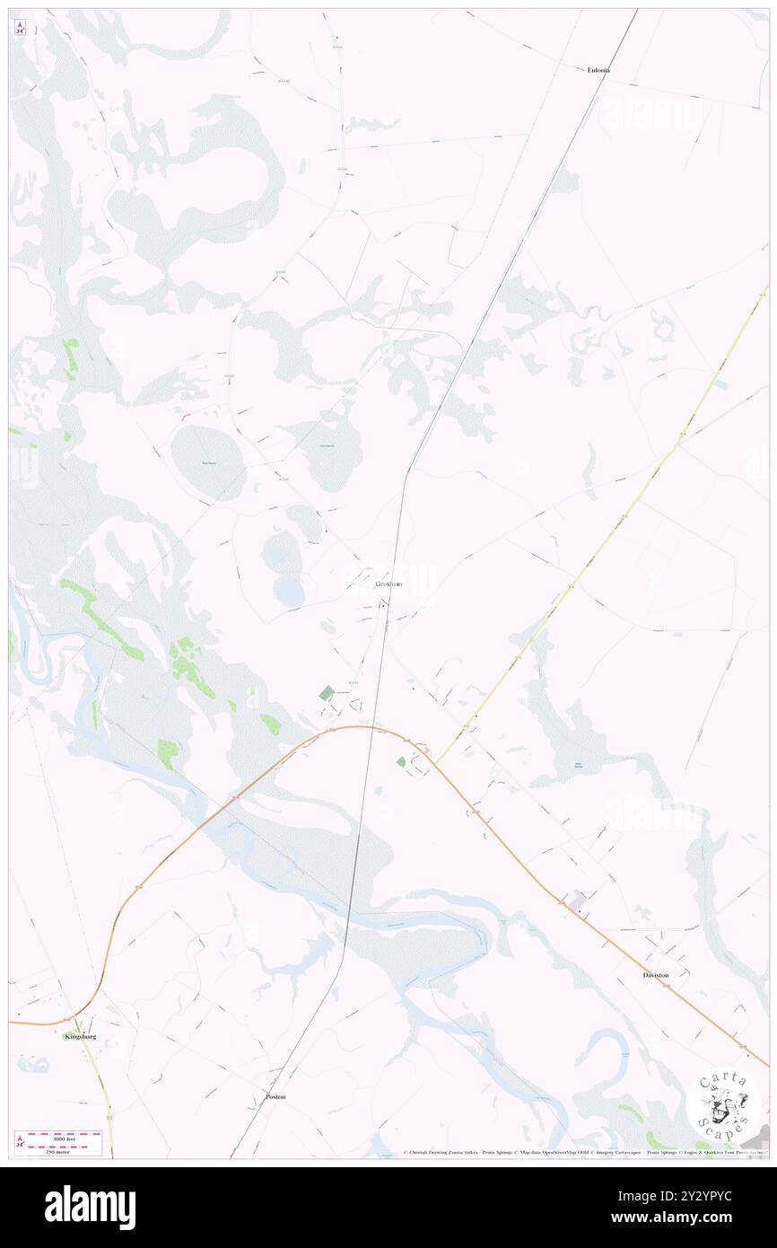 Gresham, Marion County, USA, Vereinigte Staaten, South Carolina, n 33 55' 48'', S 79 24' 40'', Karte, Cartascapes Map, veröffentlicht 2024. Erkunden Sie Cartascapes, eine Karte, die die vielfältigen Landschaften, Kulturen und Ökosysteme der Erde enthüllt. Reisen Sie durch Zeit und Raum und entdecken Sie die Verflechtungen der Vergangenheit, Gegenwart und Zukunft unseres Planeten. Stockfoto