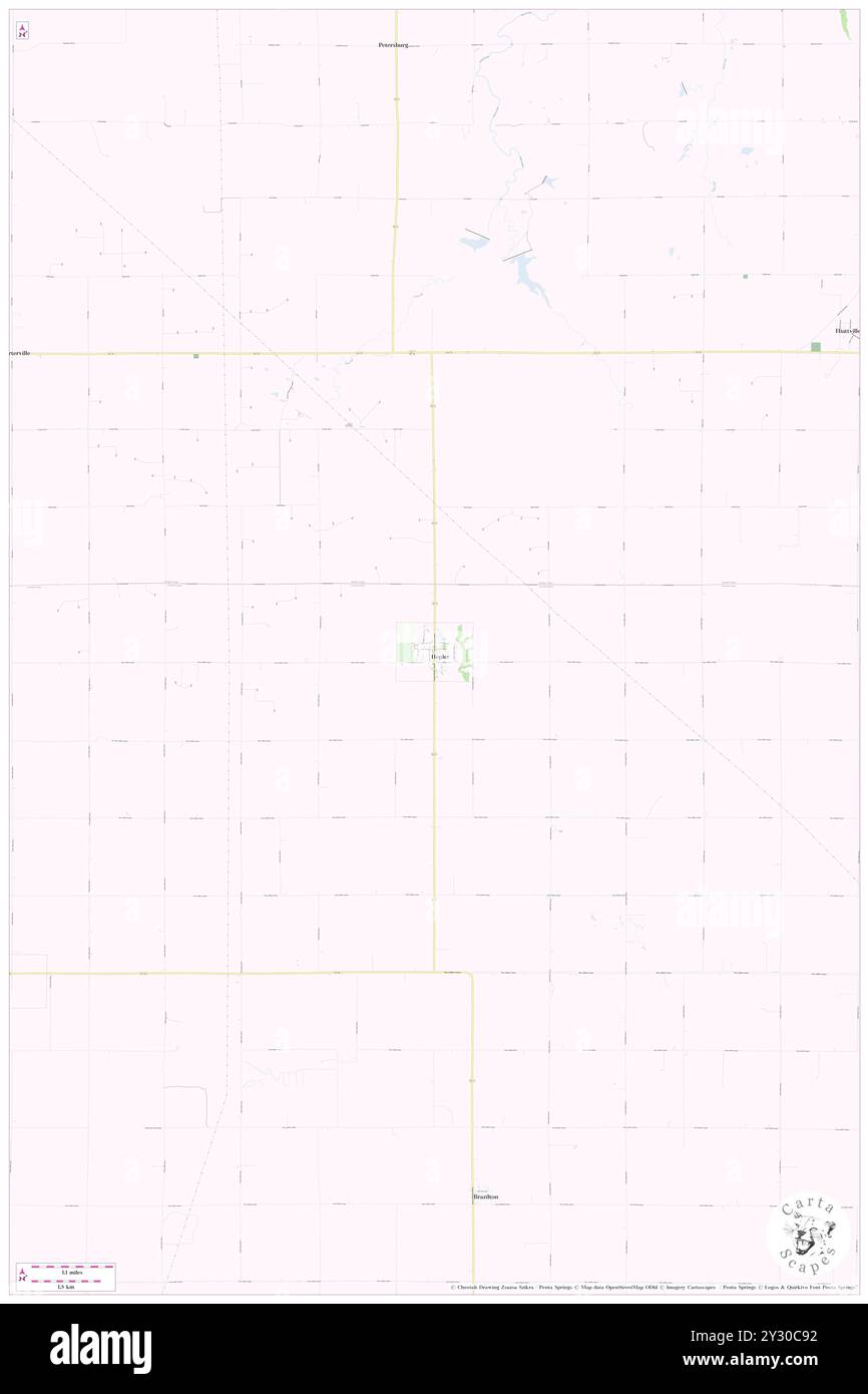 Hepler, Crawford County, USA, Vereinigte Staaten, Kansas, n 37 39' 40''', S 94 58' 5'', Karte, Cartascapes Map, veröffentlicht 2024. Erkunden Sie Cartascapes, eine Karte, die die vielfältigen Landschaften, Kulturen und Ökosysteme der Erde enthüllt. Reisen Sie durch Zeit und Raum und entdecken Sie die Verflechtungen der Vergangenheit, Gegenwart und Zukunft unseres Planeten. Stockfoto