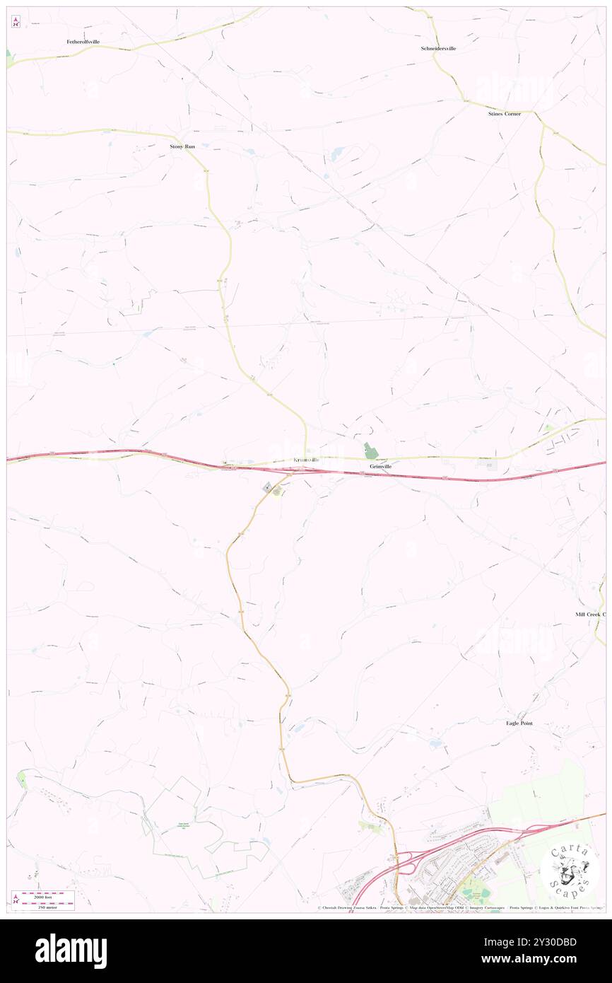 Krumsville, Berks County, USA, USA, Pennsylvania, n 40 34' 43'', S 75 47' 49'', Karte, Cartascapes Map, veröffentlicht 2024. Erkunden Sie Cartascapes, eine Karte, die die vielfältigen Landschaften, Kulturen und Ökosysteme der Erde enthüllt. Reisen Sie durch Zeit und Raum und entdecken Sie die Verflechtungen der Vergangenheit, Gegenwart und Zukunft unseres Planeten. Stockfoto