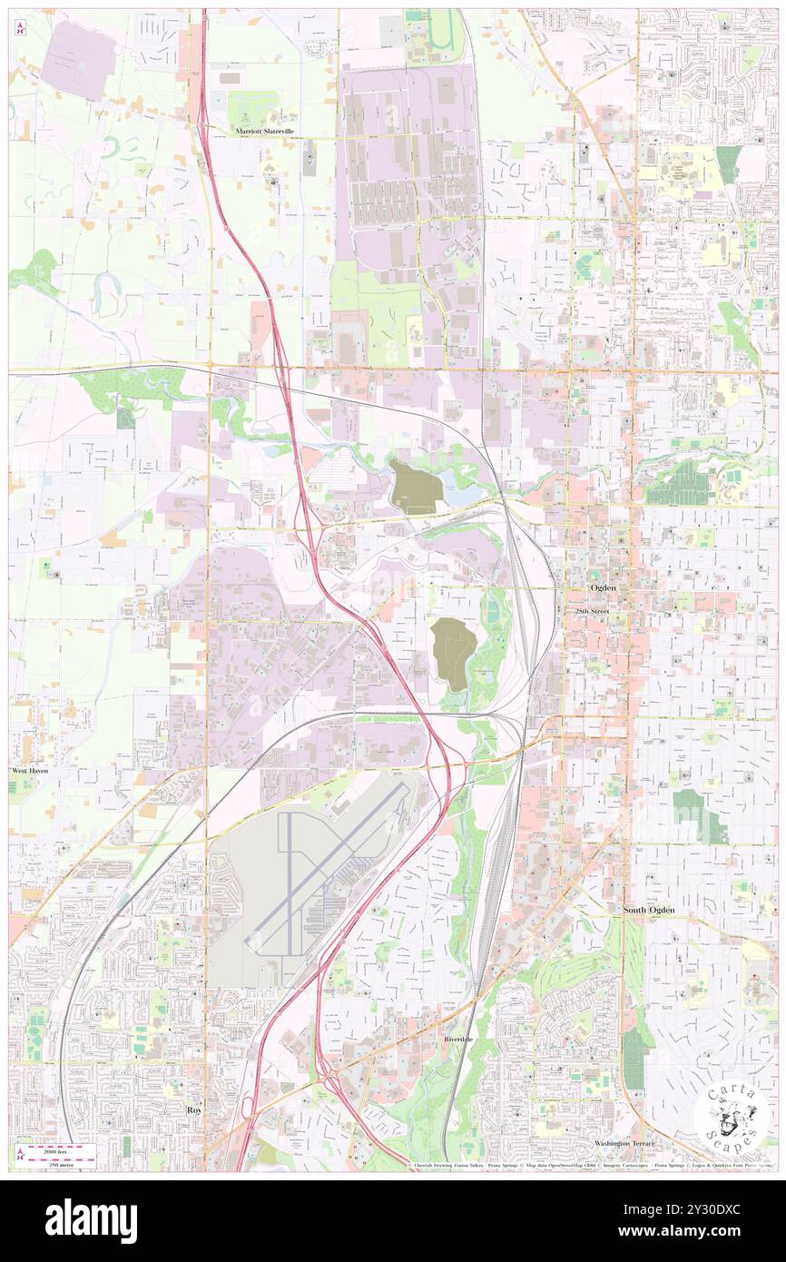 Evona, Weber County, USA, USA, Utah, n 41 13' 21'', S 112 0' 4'', Karte, Cartascapes Map, veröffentlicht 2024. Erkunden Sie Cartascapes, eine Karte, die die vielfältigen Landschaften, Kulturen und Ökosysteme der Erde enthüllt. Reisen Sie durch Zeit und Raum und entdecken Sie die Verflechtungen der Vergangenheit, Gegenwart und Zukunft unseres Planeten. Stockfoto