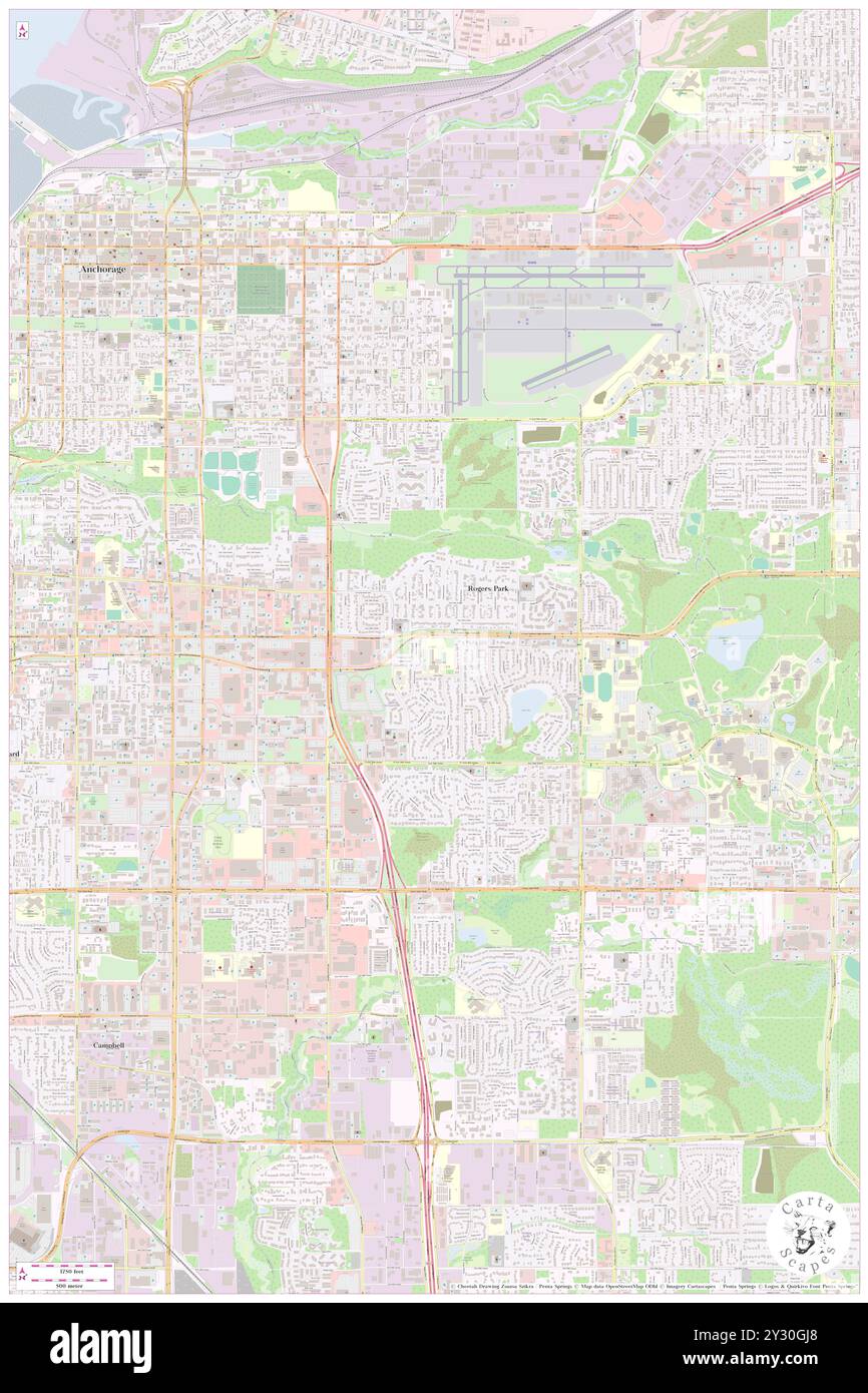 Traversie, Anchorage Municipality, USA, USA, Alaska, n 61 11' 39''', S 149 51' 20'', Karte, Cartascapes Map, veröffentlicht 2024. Erkunden Sie Cartascapes, eine Karte, die die vielfältigen Landschaften, Kulturen und Ökosysteme der Erde enthüllt. Reisen Sie durch Zeit und Raum und entdecken Sie die Verflechtungen der Vergangenheit, Gegenwart und Zukunft unseres Planeten. Stockfoto