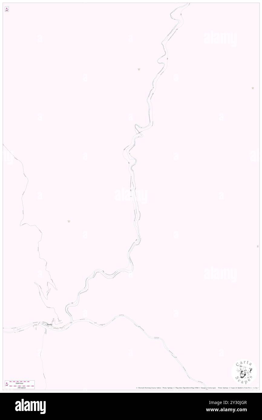 Stetson, Shoshone County, USA, USA, Idaho, n 47 17' 5'', S 115 46' 27'', Karte, Cartascapes Map, veröffentlicht 2024. Erkunden Sie Cartascapes, eine Karte, die die vielfältigen Landschaften, Kulturen und Ökosysteme der Erde enthüllt. Reisen Sie durch Zeit und Raum und entdecken Sie die Verflechtungen der Vergangenheit, Gegenwart und Zukunft unseres Planeten. Stockfoto