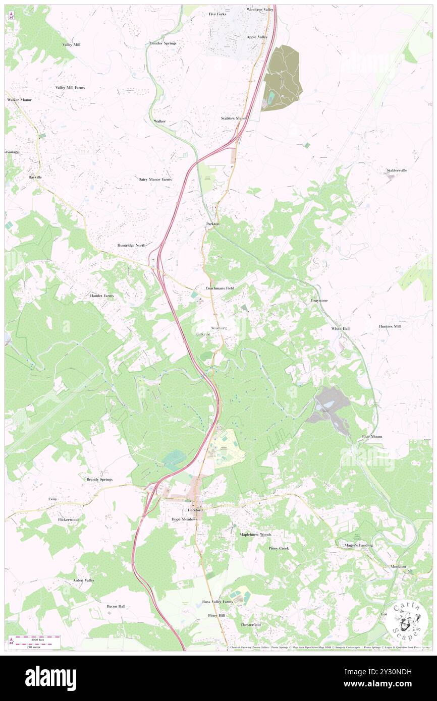 Wiseburg, Baltimore County, USA, USA, Maryland, n 39 37' 19'', S 76 39' 27'', Karte, Cartascapes Map, veröffentlicht 2024. Erkunden Sie Cartascapes, eine Karte, die die vielfältigen Landschaften, Kulturen und Ökosysteme der Erde enthüllt. Reisen Sie durch Zeit und Raum und entdecken Sie die Verflechtungen der Vergangenheit, Gegenwart und Zukunft unseres Planeten. Stockfoto